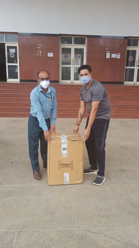 RRK foundation donated 100 Venturi masks