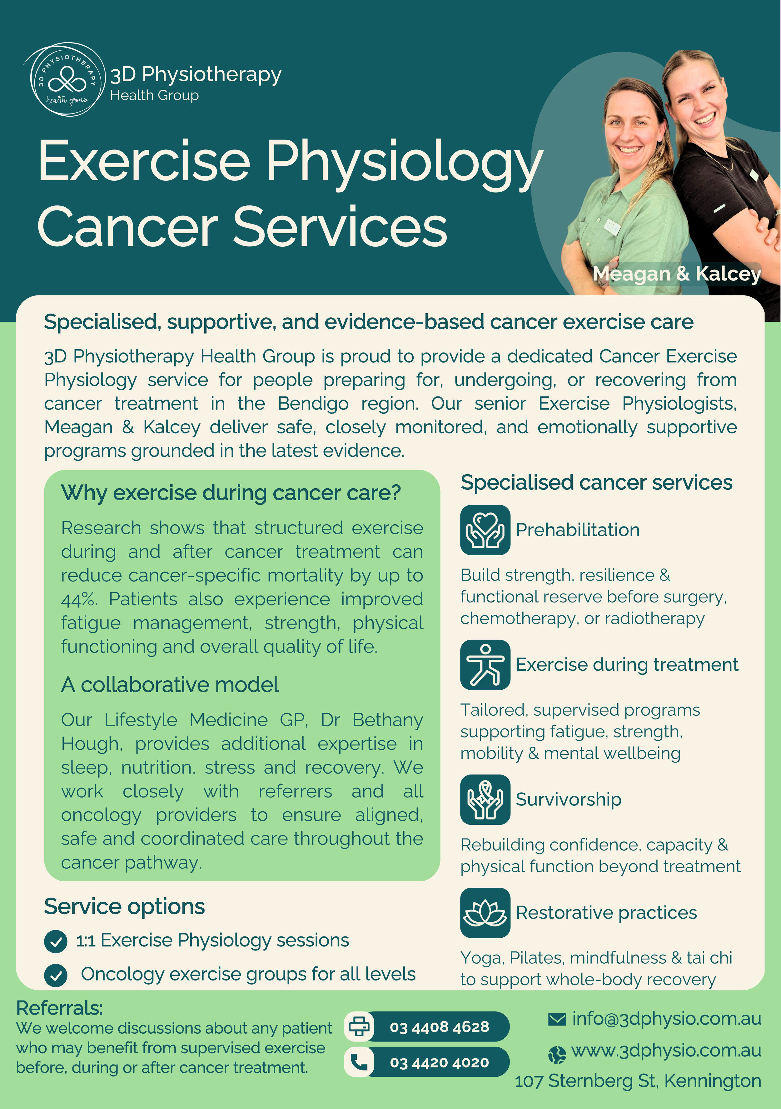Exercise Physiology Cancer Care Services