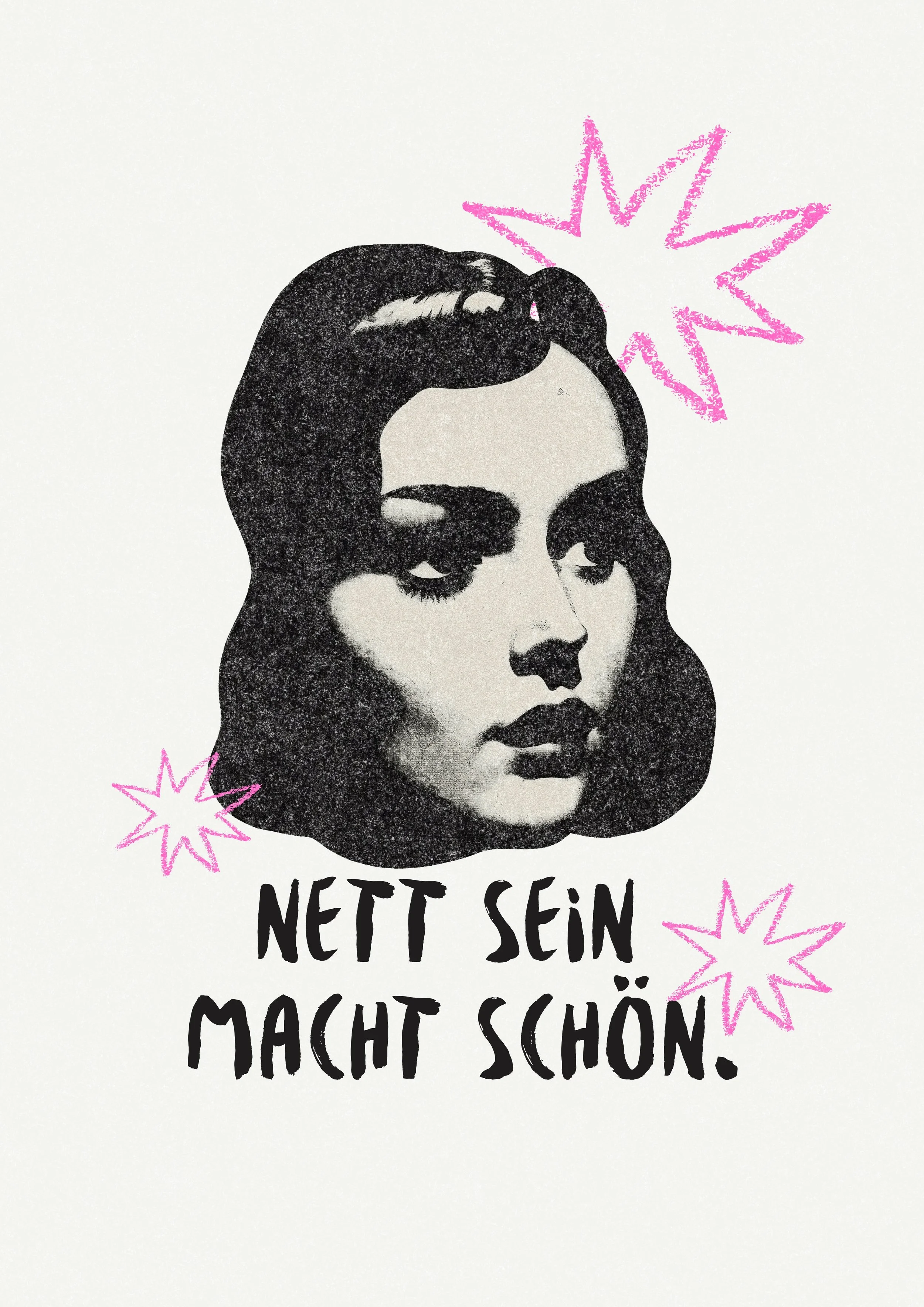 Poster Küche Braun Illustration Kunstdruck Liebe.jpeg