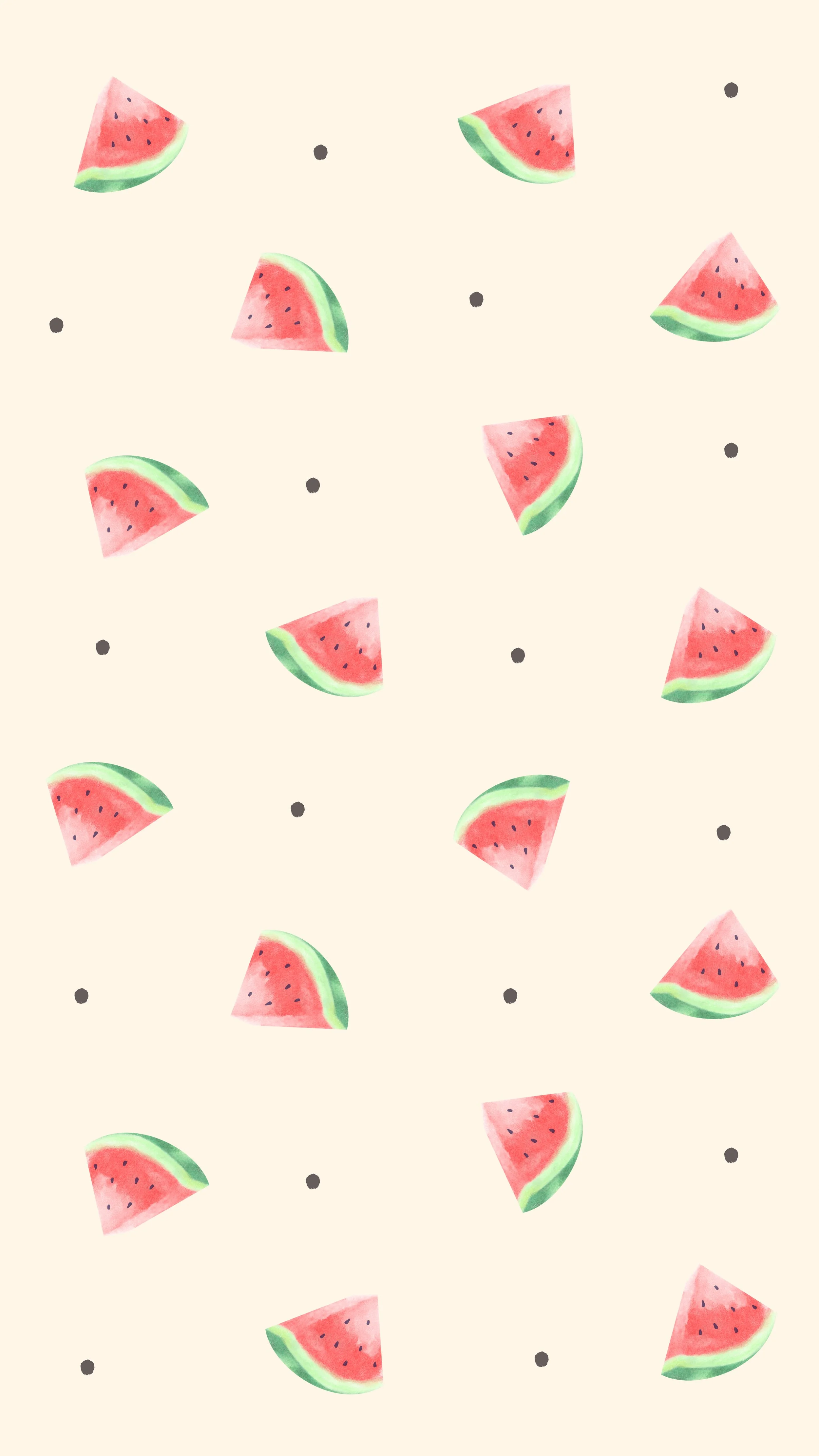 Rosa Beige Illustrativ Modern Gestreift Eis WhatsApp Hintergrund.jpeg