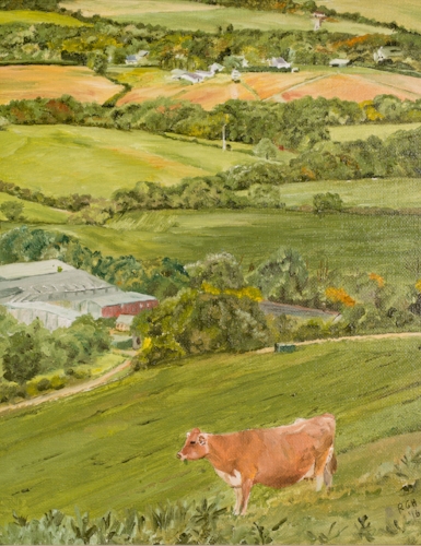 South from Nine Barrow Down