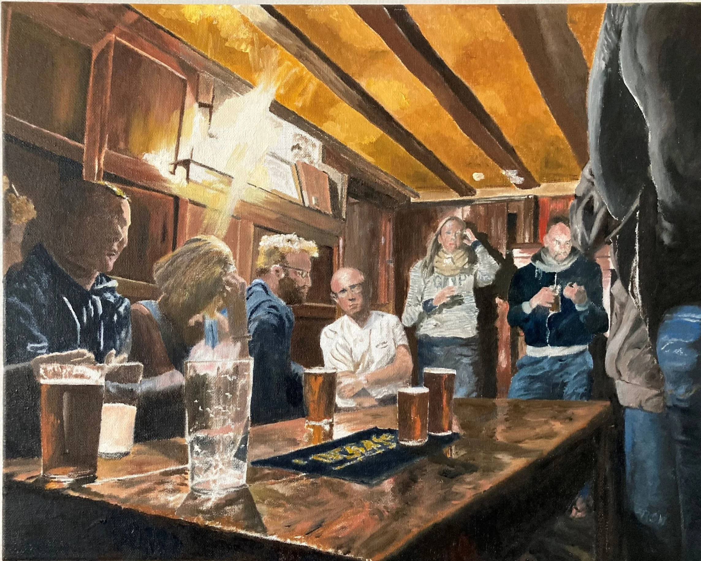 The Square & Compass, Worth Matravers, Isle of Purbeck: Waiting for Chris Jagger #1