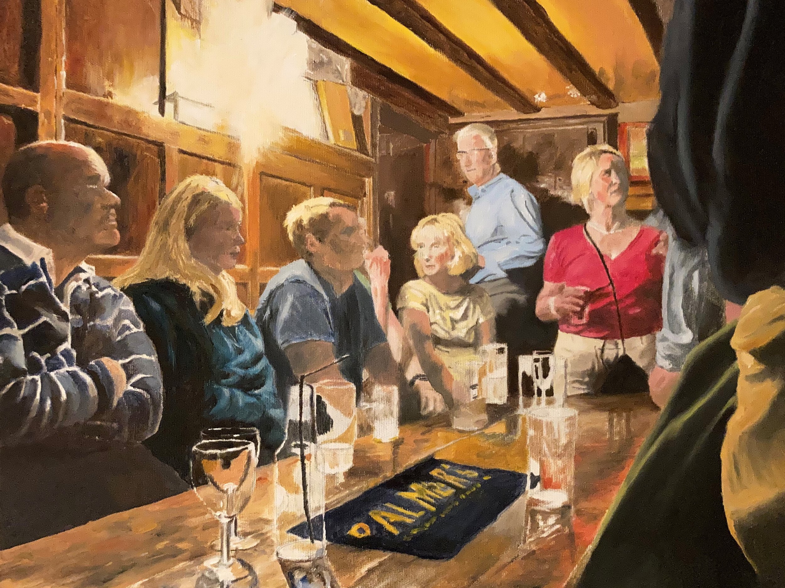 The Square & Compass, Worth Matravers, Isle of Purbeck: Waiting for Chris Jagger #2