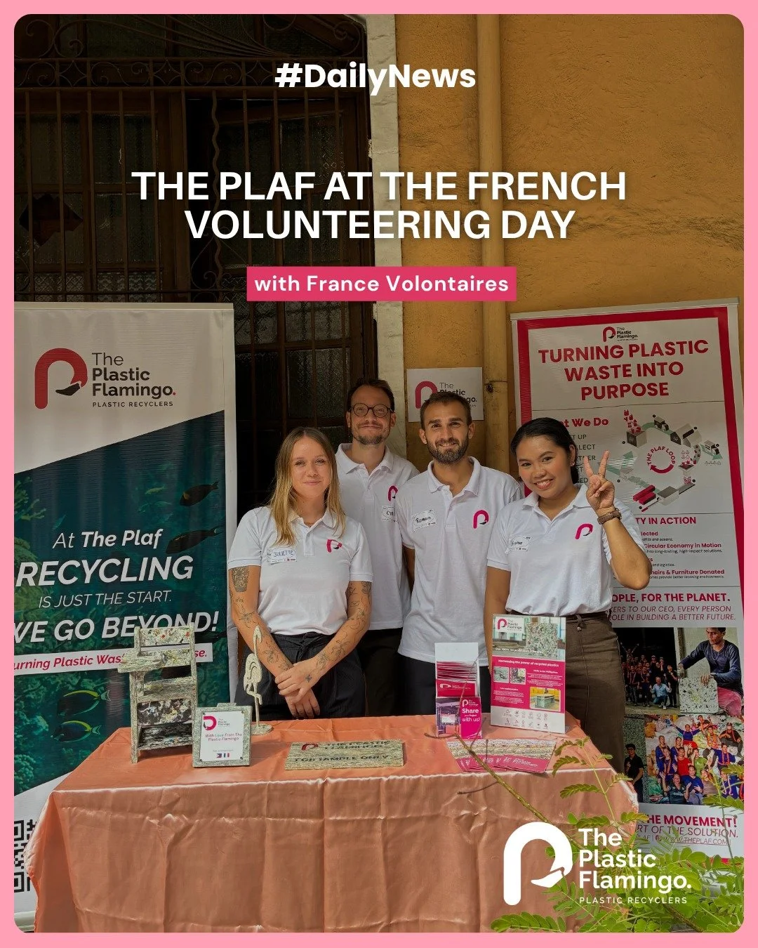 🇫🇷 French Volunteering Day 2025

On Friday, October 17, we had the pleasure of joining the French Volunteering Day held at Asilo de San Vicente de Paul, Manila, under the inspiring theme &ldquo;Volunteer for the planet: act locally, impact globally