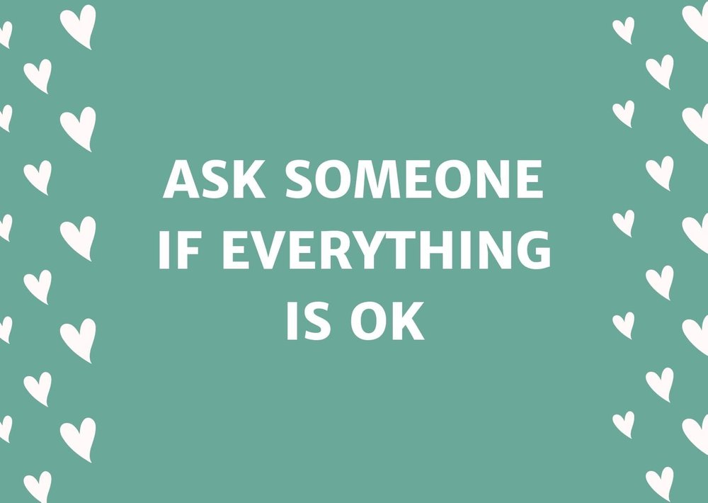 How to ask Are you OK?