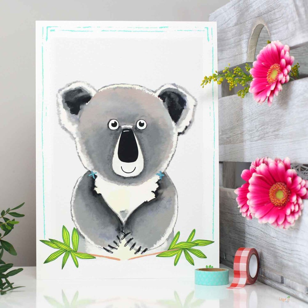Koala Children's Art Print
