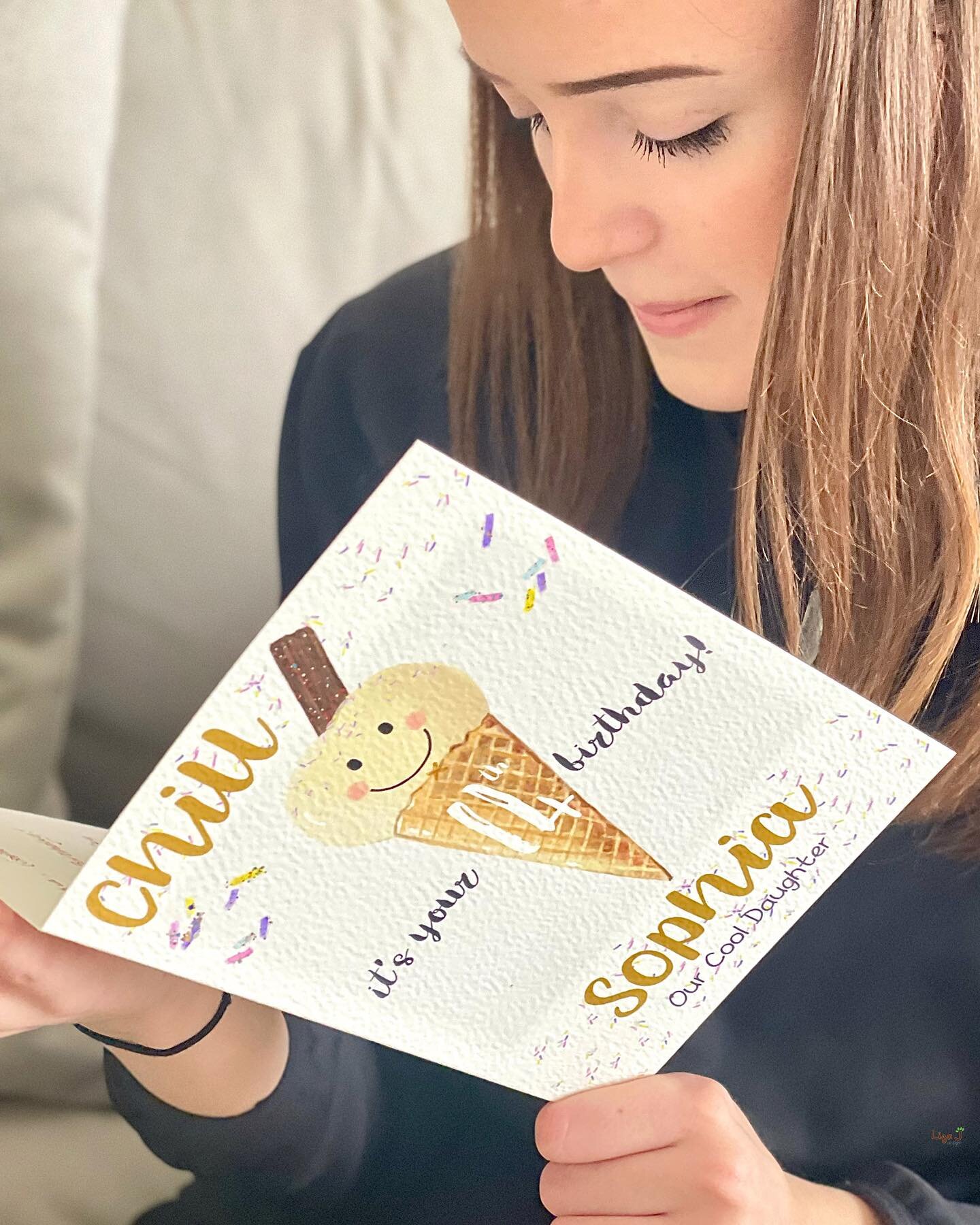 It&rsquo;s been a week of birthdays - here&rsquo;s the obligatory yearly shot showing the new design birthday card, this year - my daughters favourite 🍦 x
#icecreambirthday