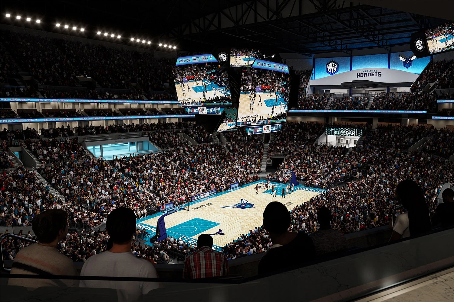 Charlotte Hornets Pick Turner/Everett JV for $215M Arena Overhaul