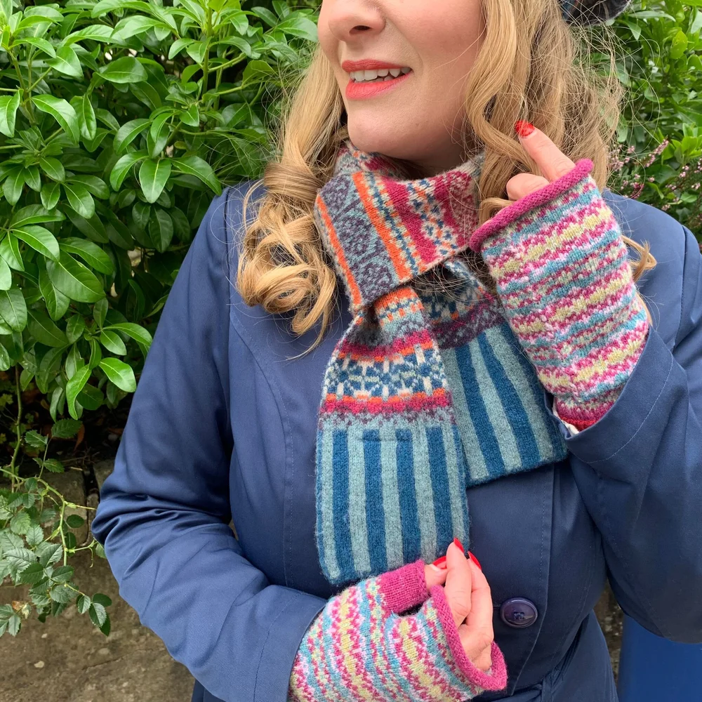 fairisle scarf pattern
