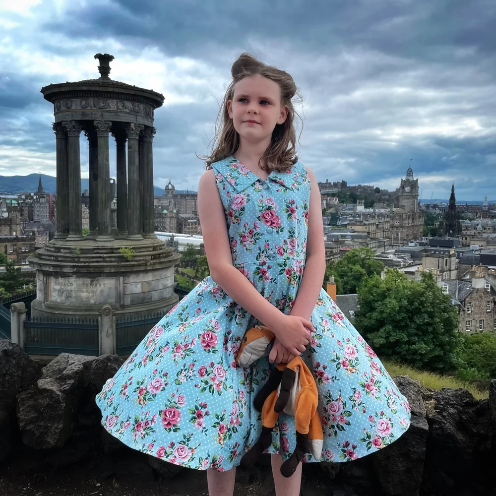 Hearts and roses vintage dresses online
