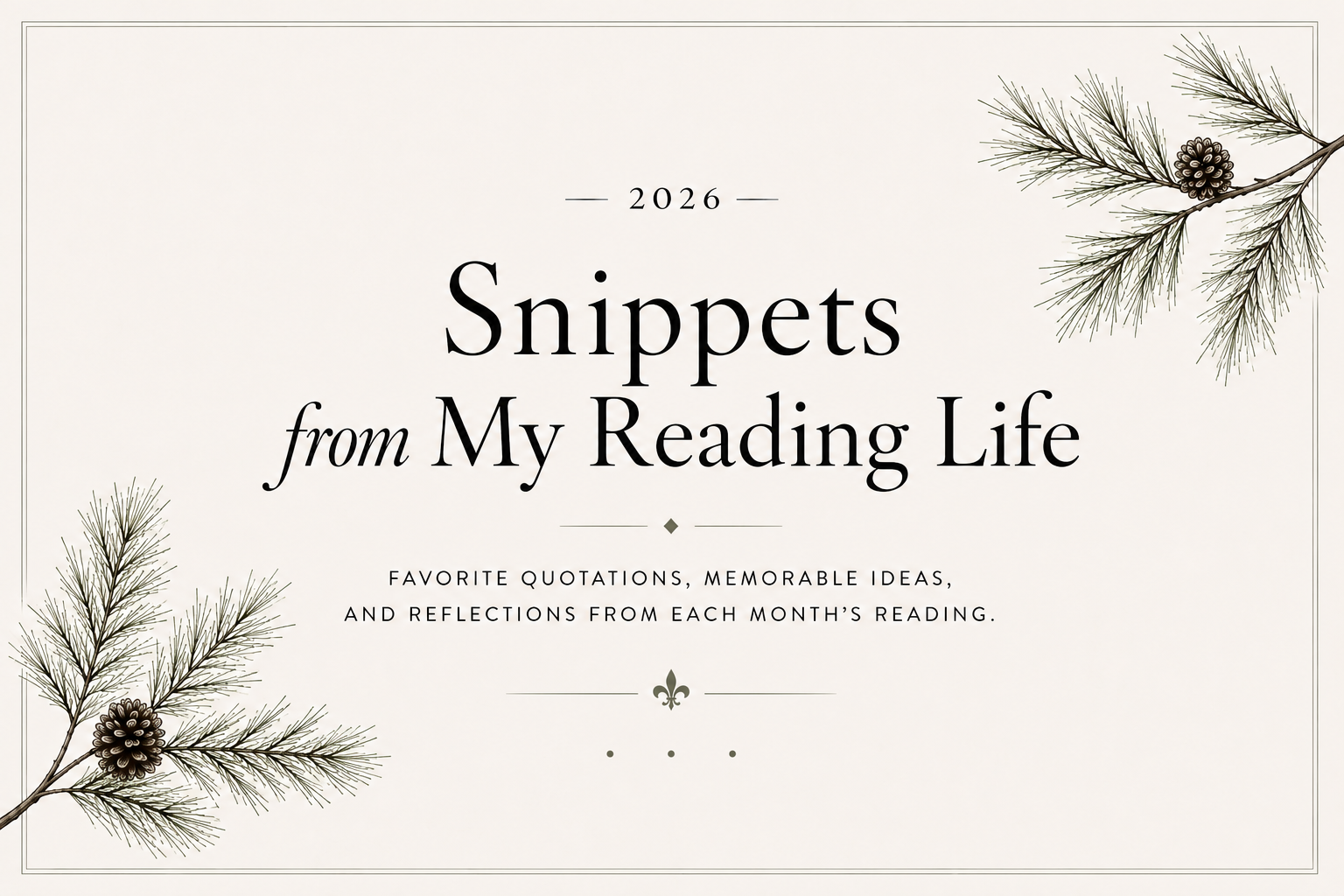 July ‘26 Snippets