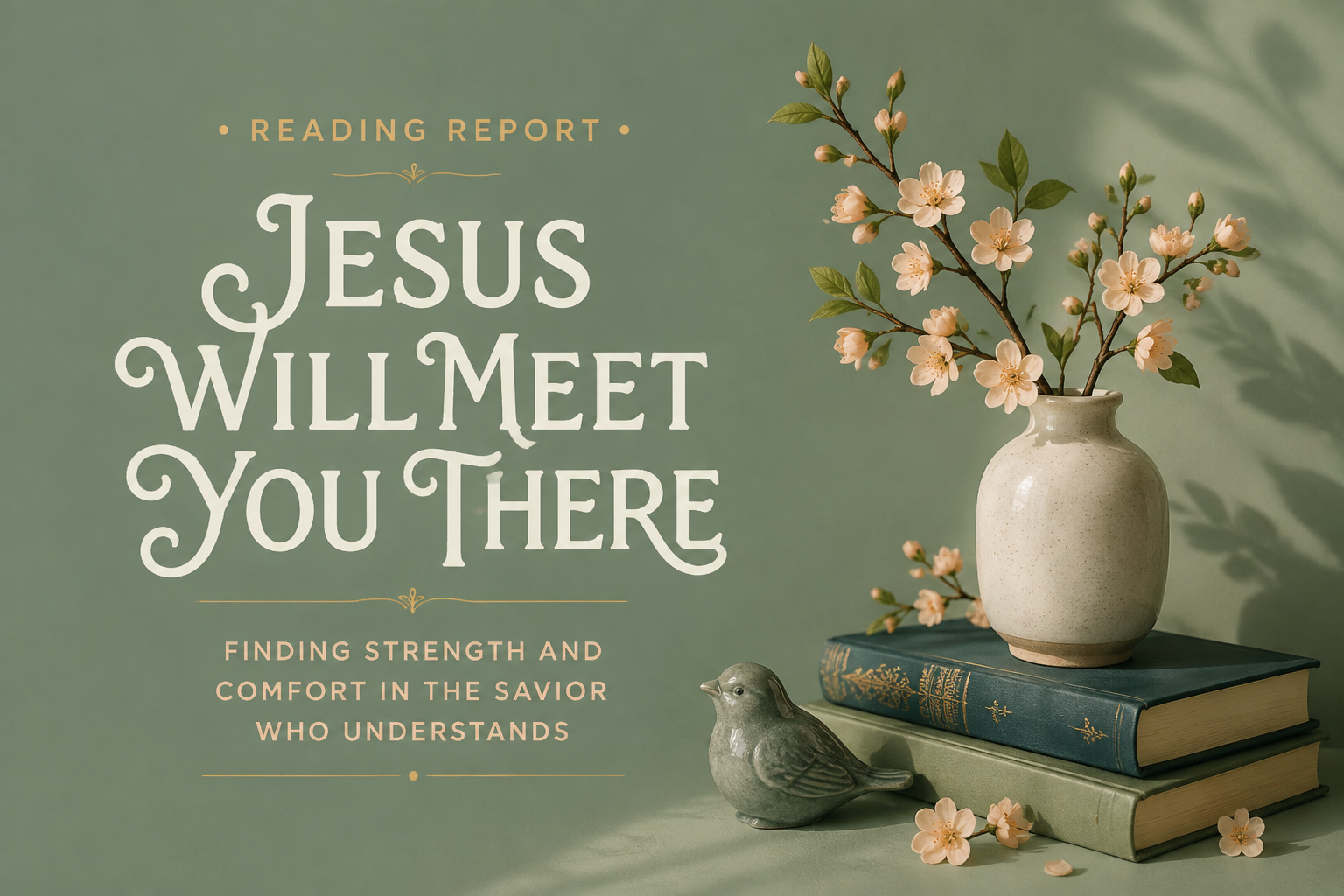 Reading Report: Jesus Will Meet You There