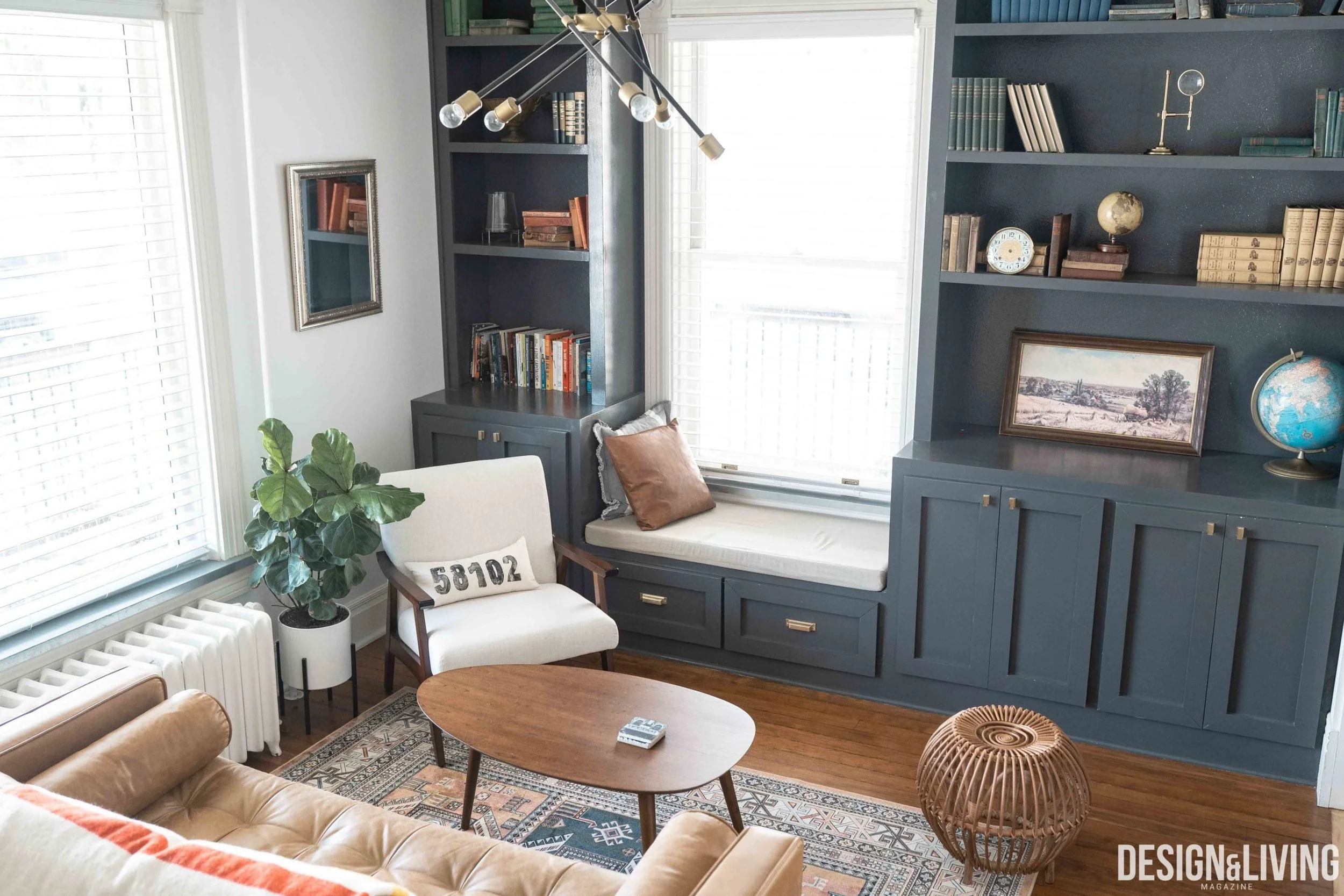  A Modern Meets Vintage Haven   Design &amp; Living Aug/Sept 2020  
