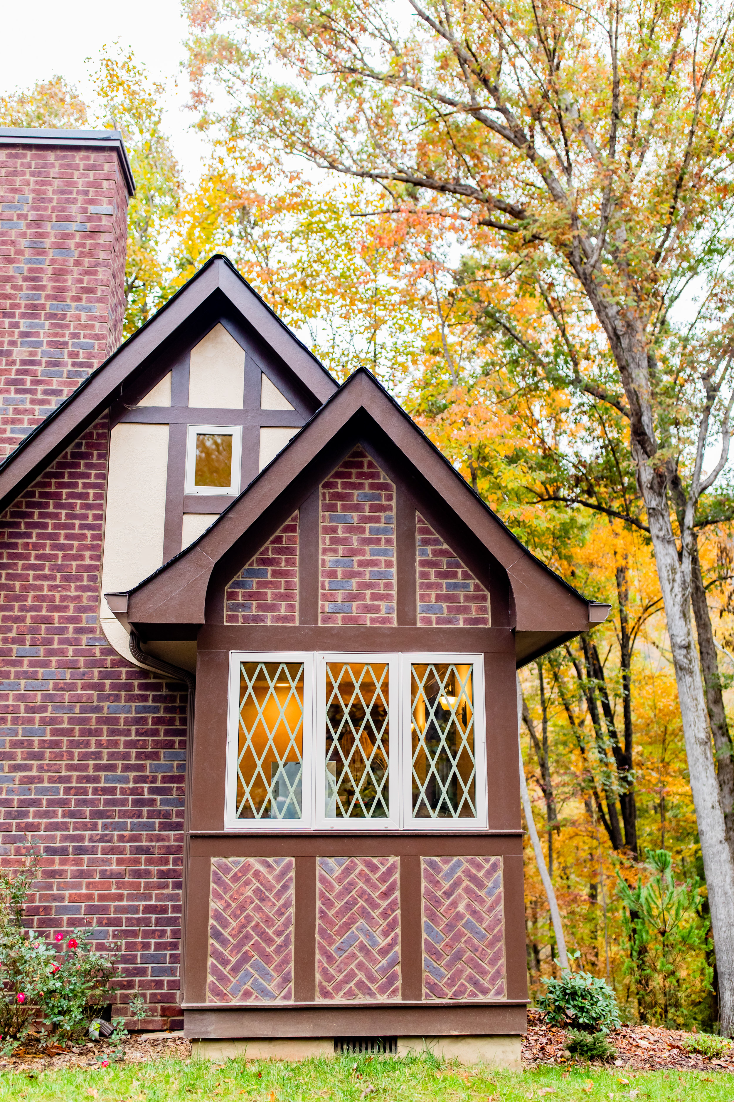 Intricate cottage detail