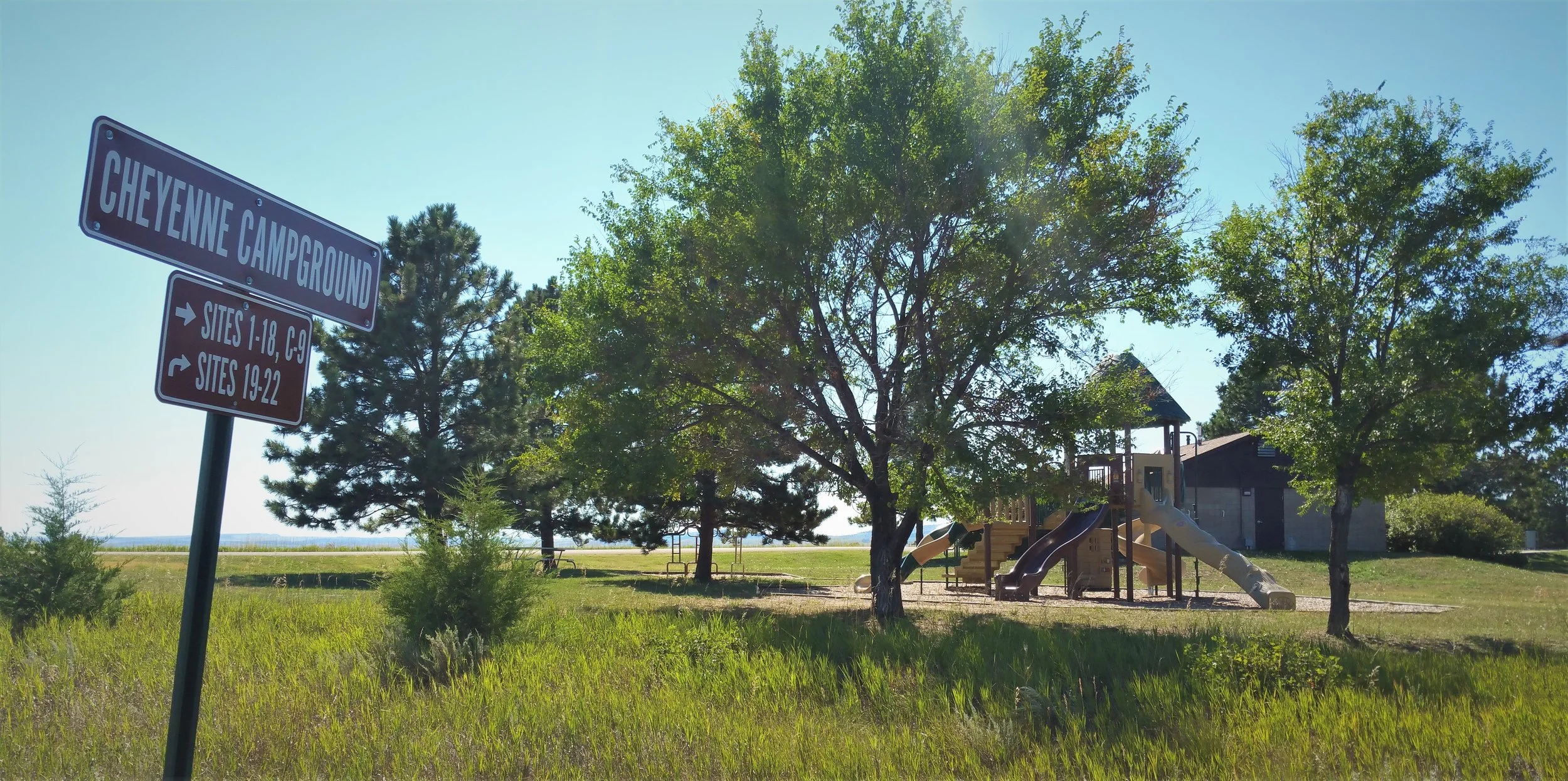 One of the places to camp.