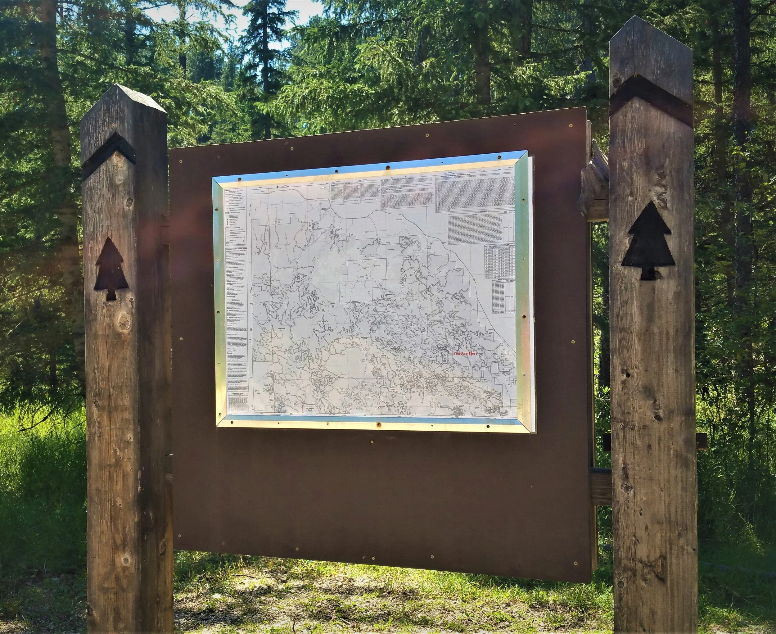 Made it - S Box Elder Creek Trailhead..