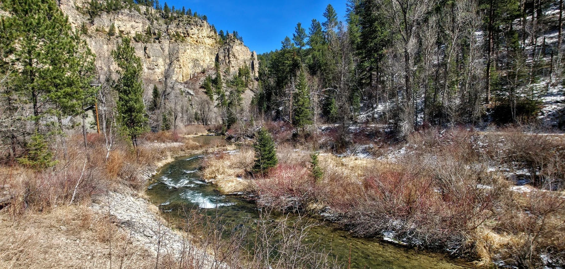 Biking Spearfish Canyon