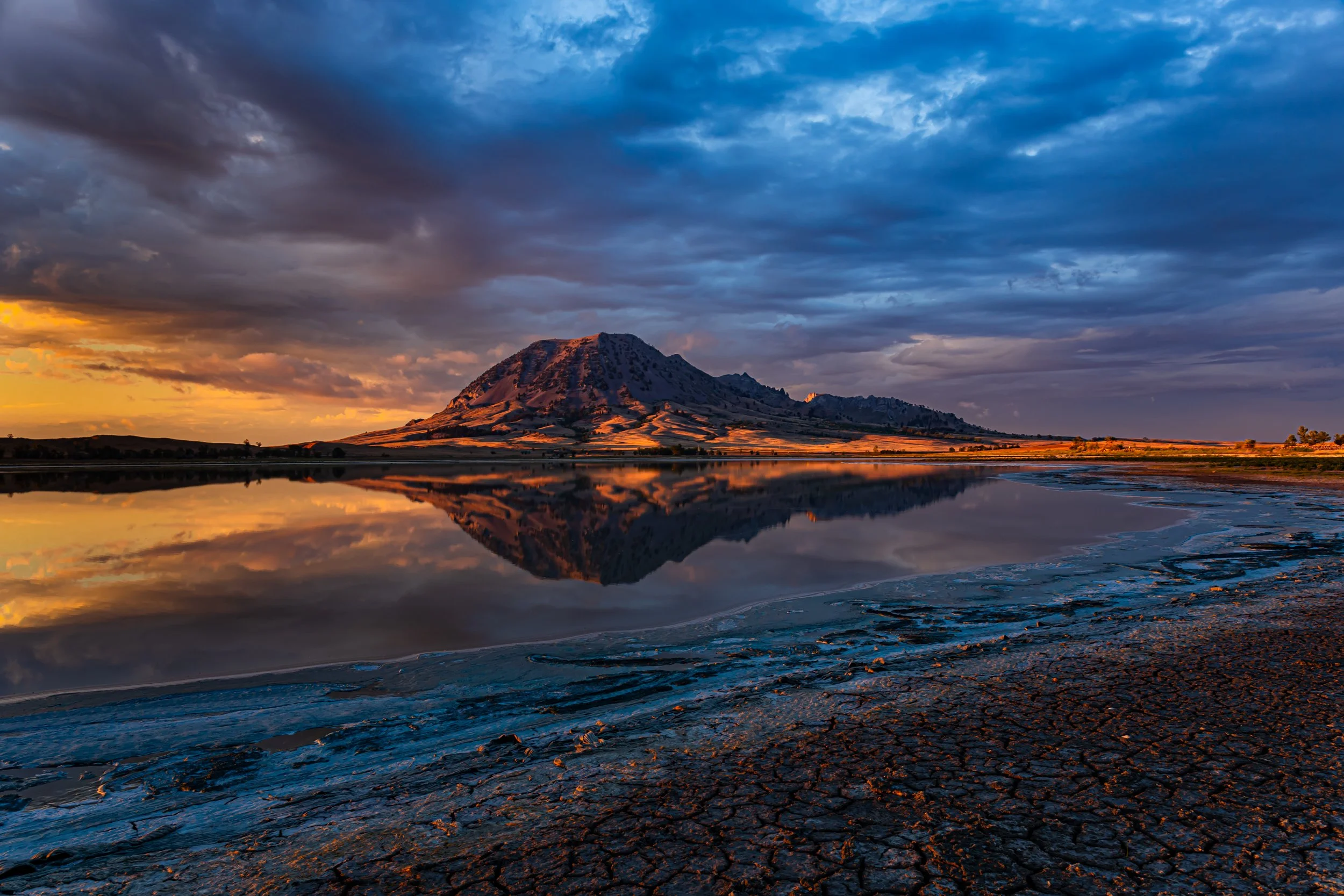 Bear Butte at Sunset