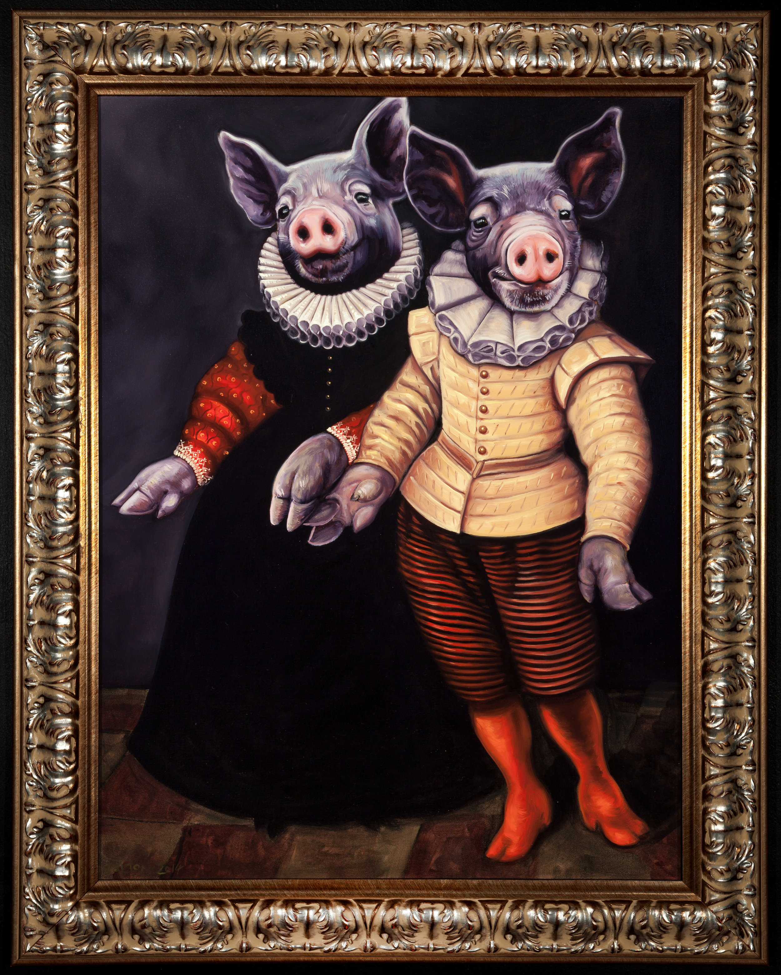 "Brother and Sister Piglet"