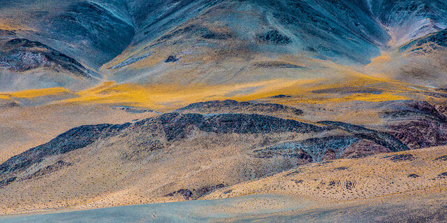 Blue and Gold Mountain