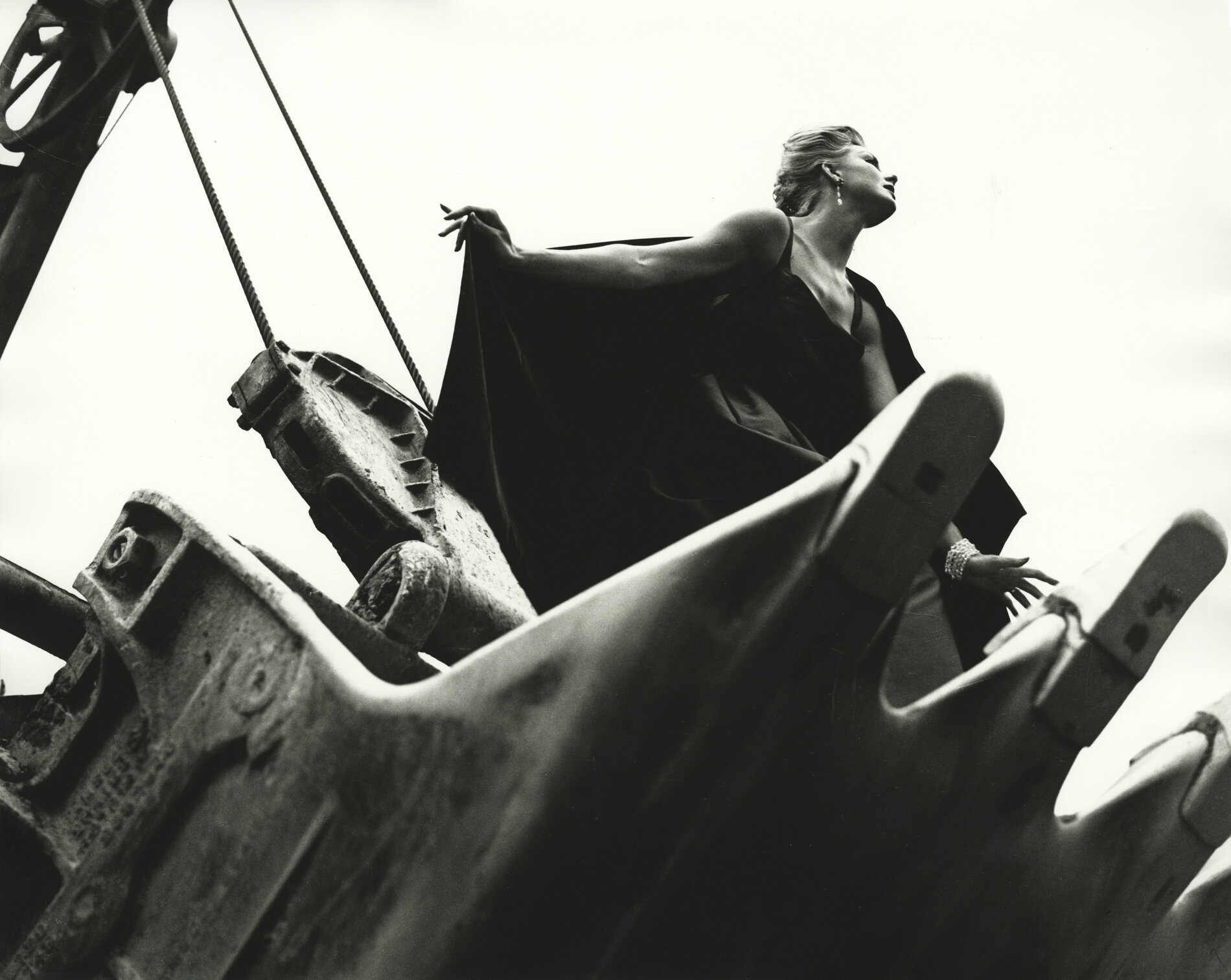 Model In The Steam Shovel