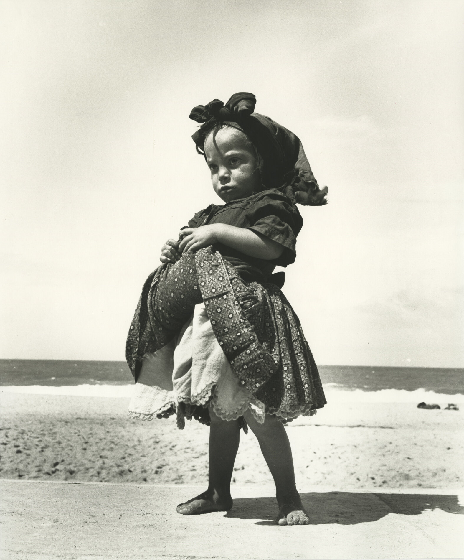 Little Girl on the Beach, Portugal 1952