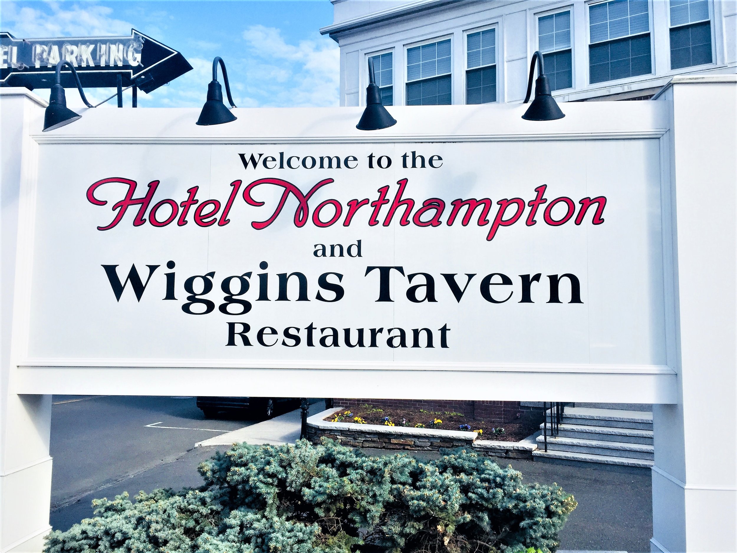 Hotel Northampton and Wiggins Tavern- Made by Godfrey Signs