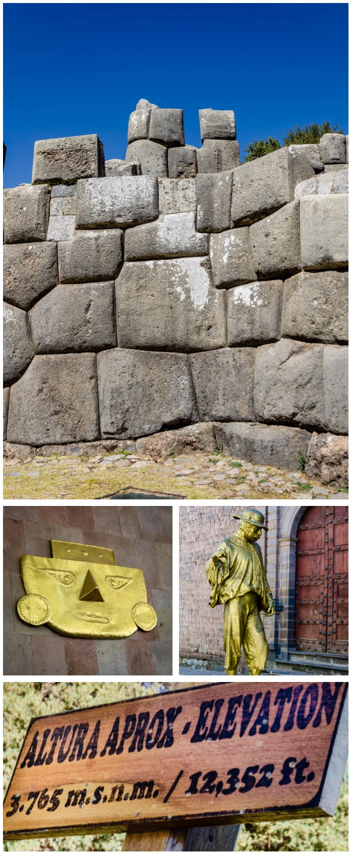 Sacred Valley I Collage, Digital Photography, © 2015 SuZan Alexander