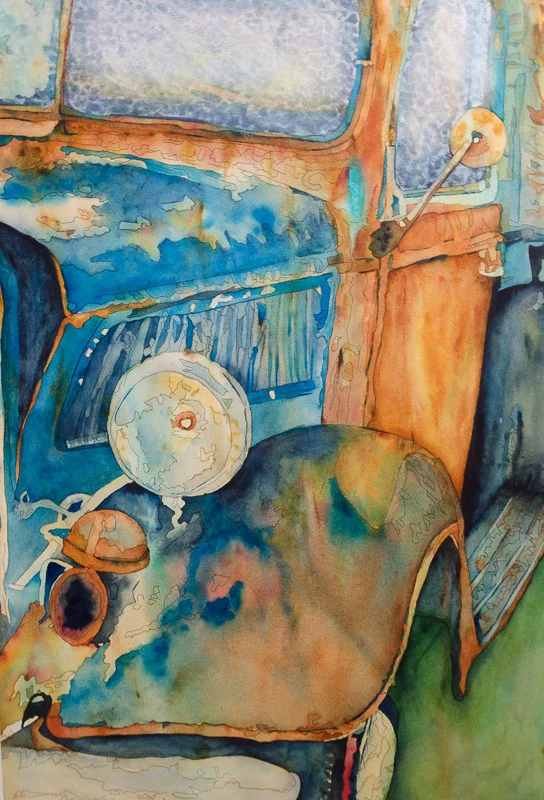 Watercolor, Copyright © 2016 SuZan Alexander