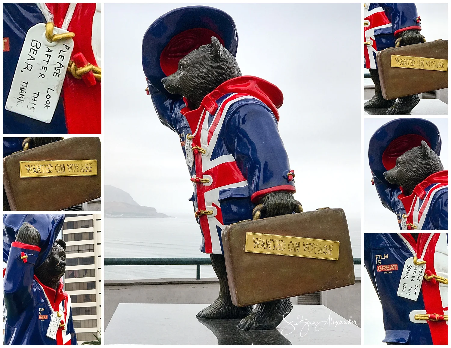 © 2018 SuZan Alexander Paddington Bear Collage . Digital Photography