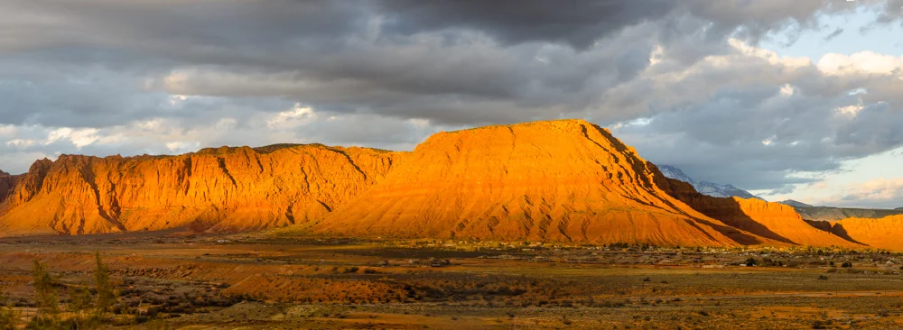 UTAH SUNSET- WORDLESS WEDNESDAY