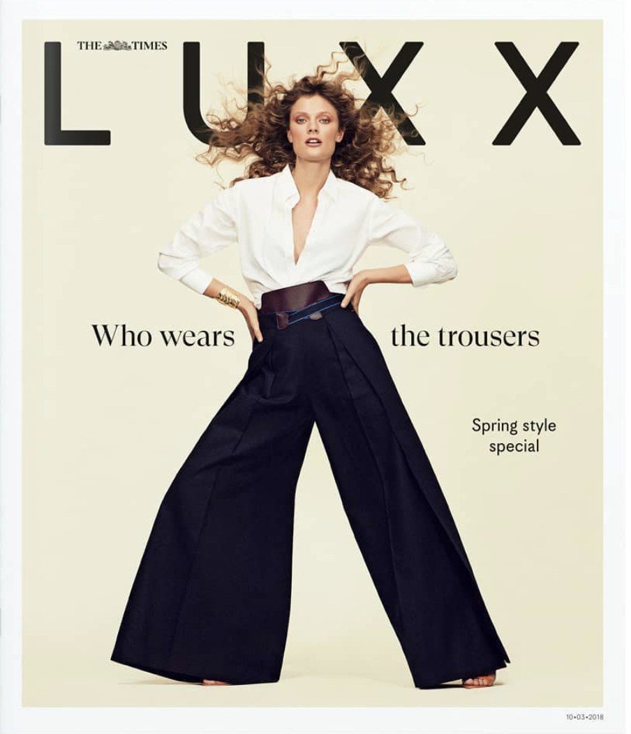 Times LUXX Magazine Cover