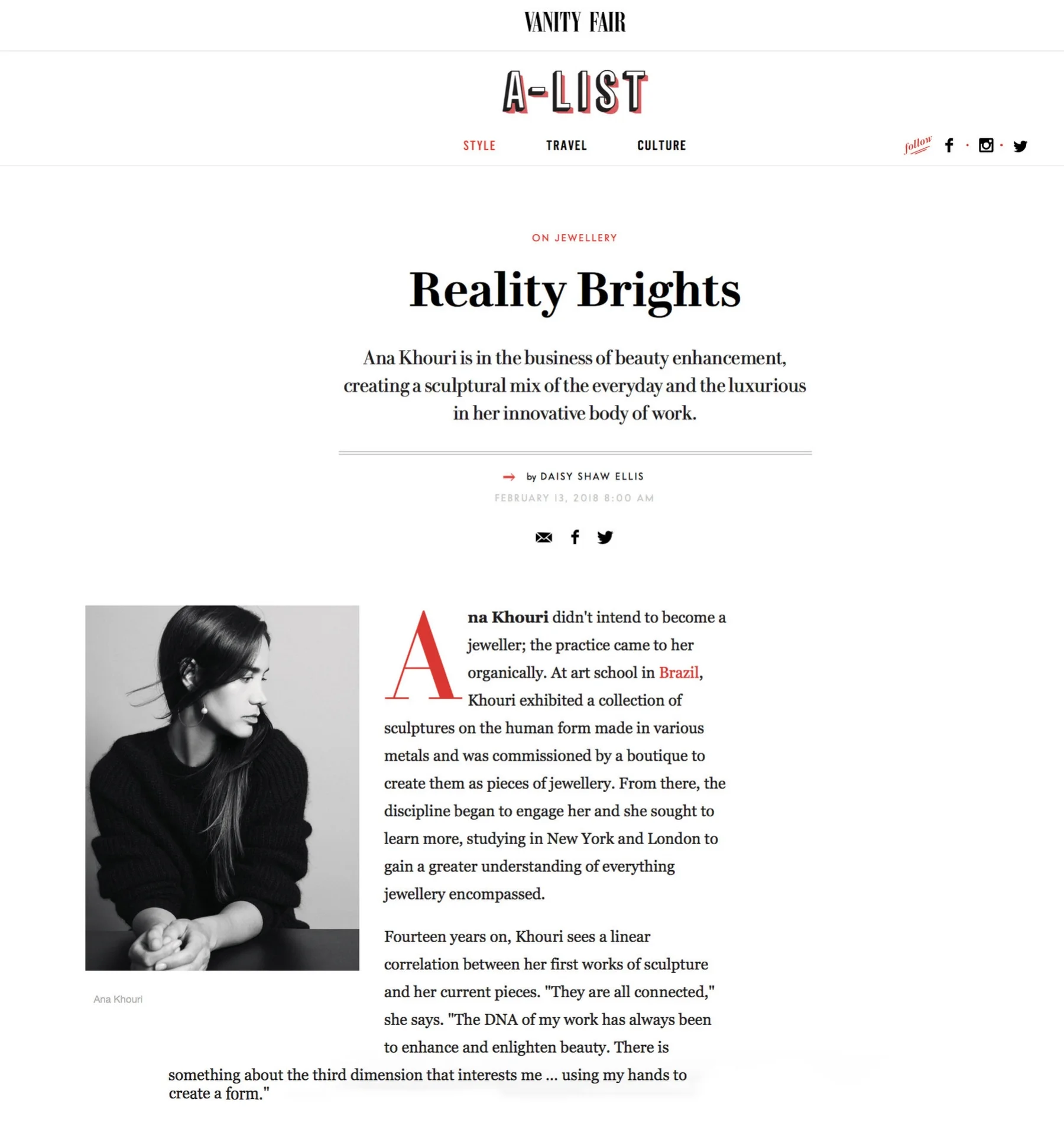 VanityFair.com | Reality Brights
