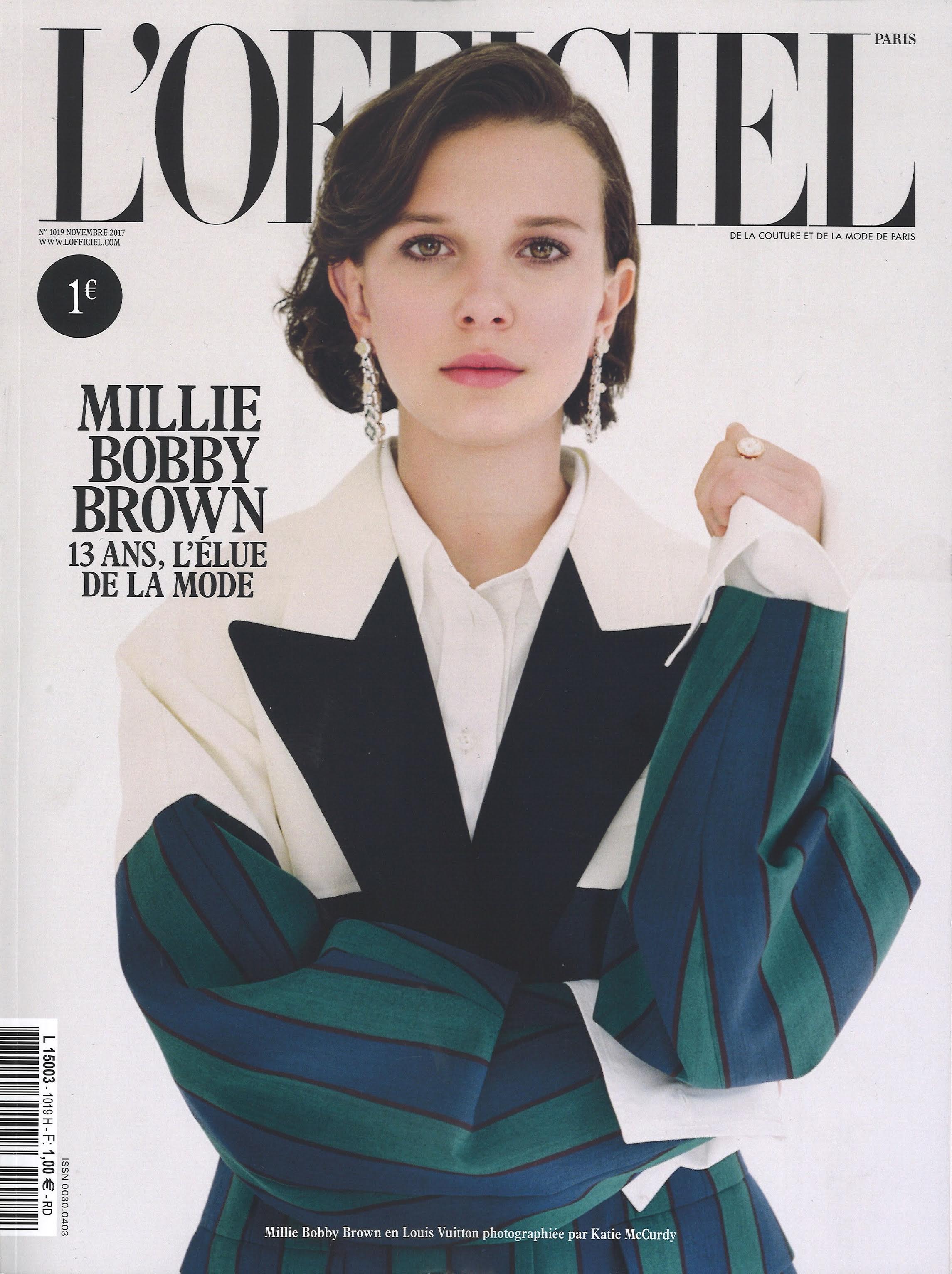 L'Officiel Paris Cover