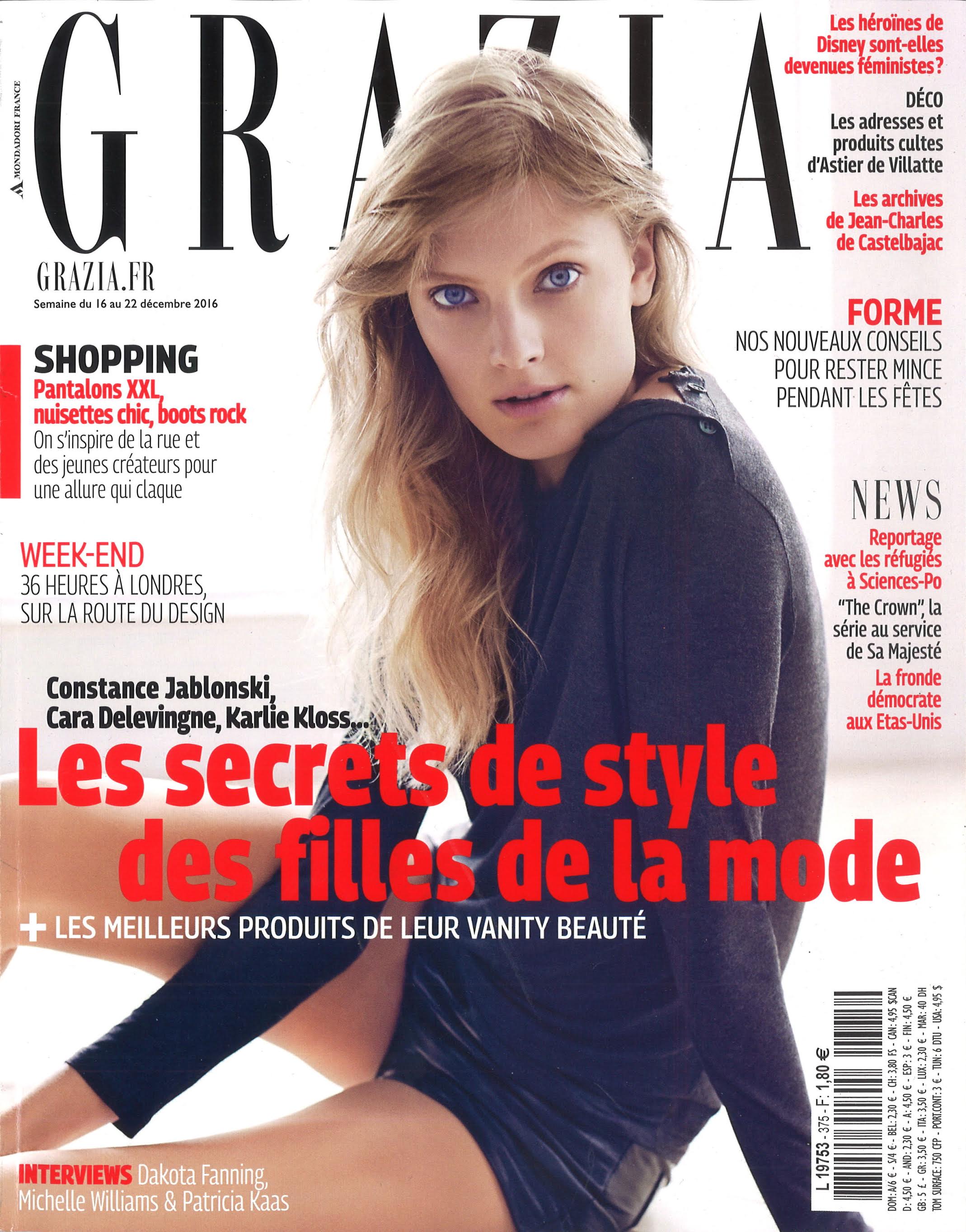 Grazia France Cover