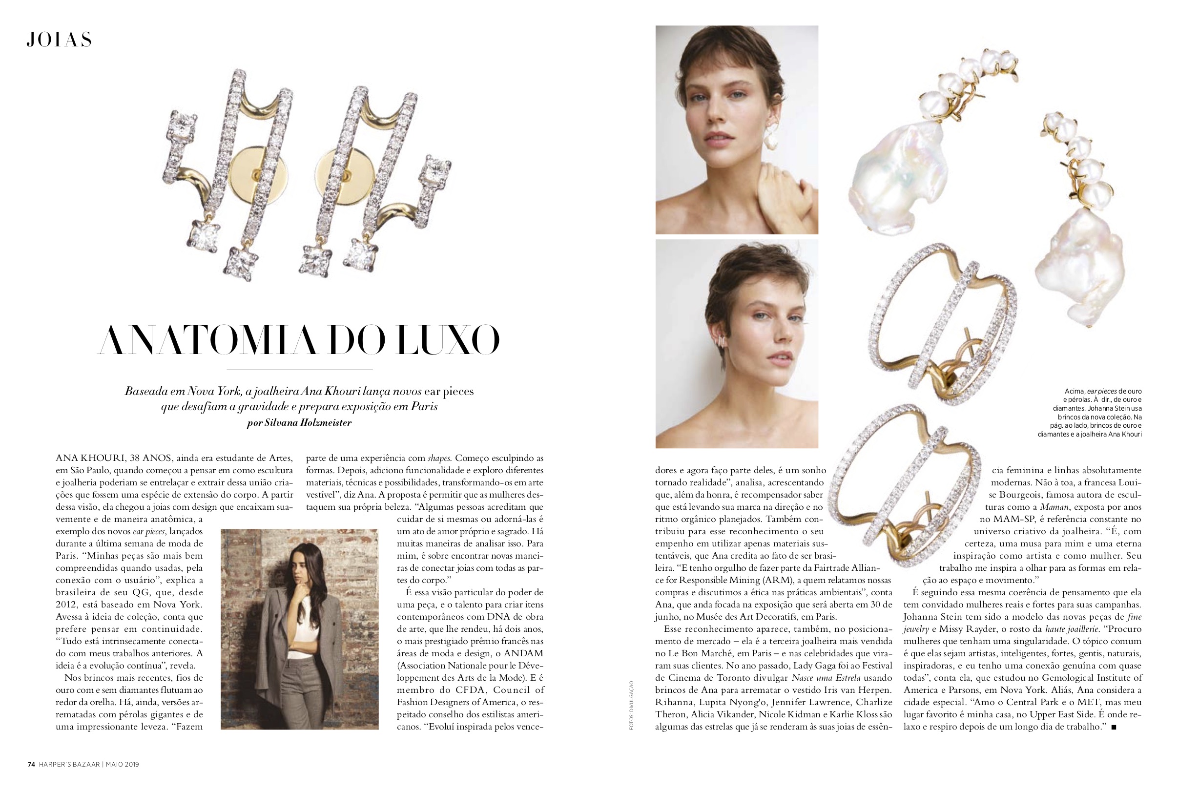 Harper's Bazaar Brazil May 2019 Hanging Diamond Penelope, Diamond Katherine, Laurence Earrings.jpg