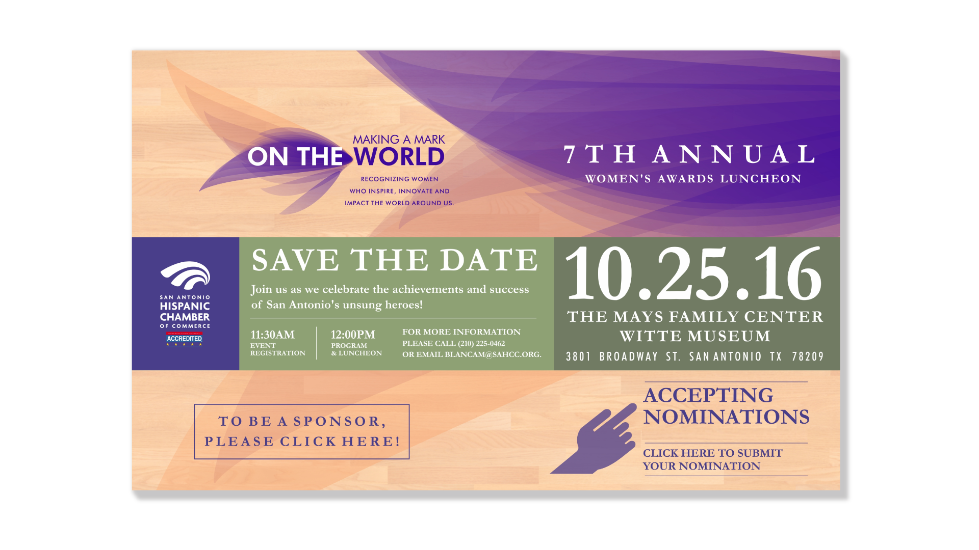 San Antonio Hispanic Chamber of Commerce 7th Annual Women's Awards Luncheon