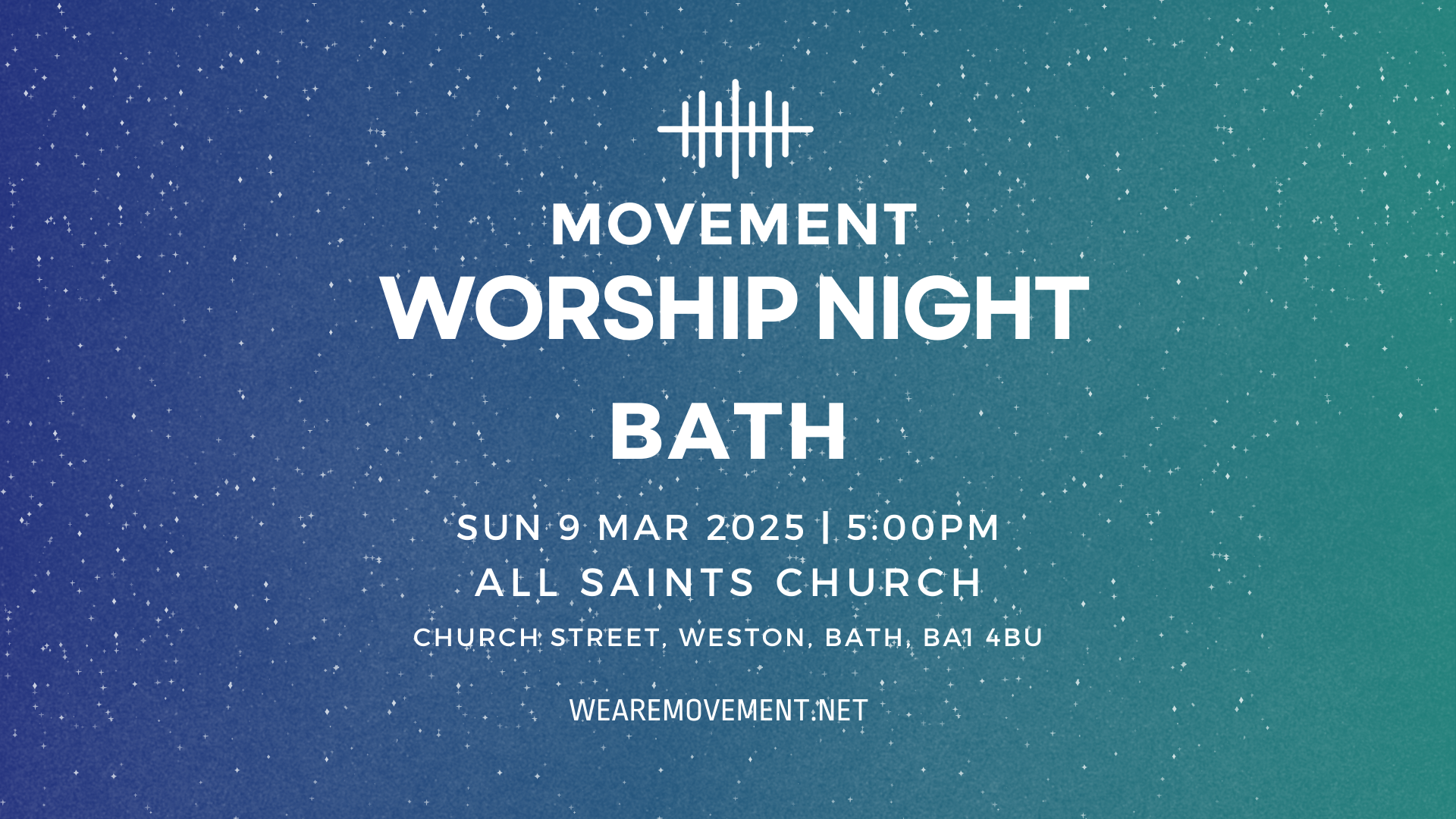 Movement Worship Night - Bath