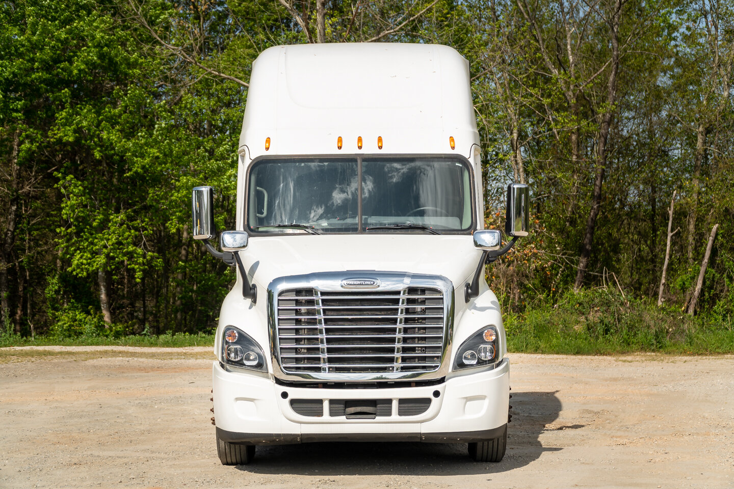 Semi truck shoot for a logistics company in Spartanburg, SC
