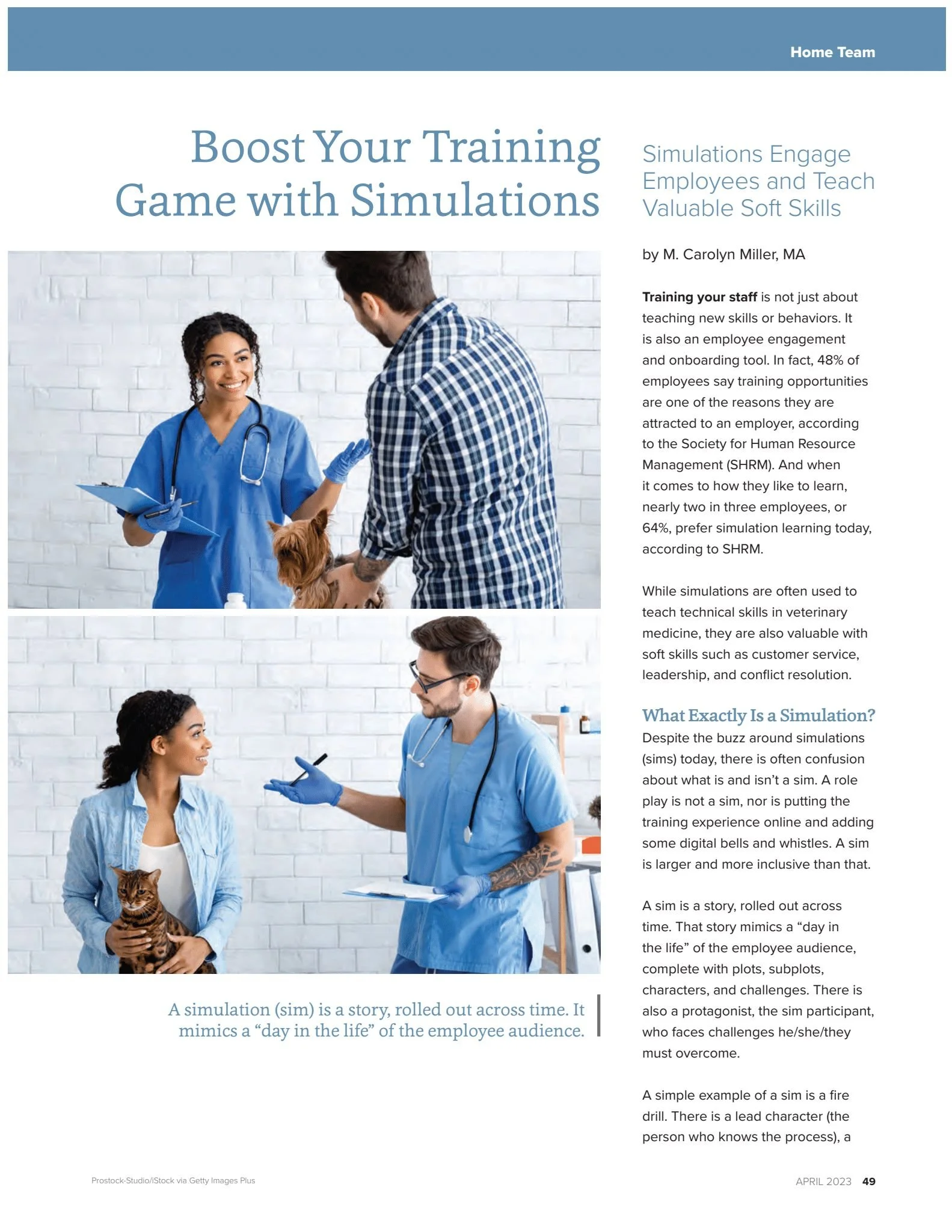 How to Design a Sim — M. Carolyn Miller, MA