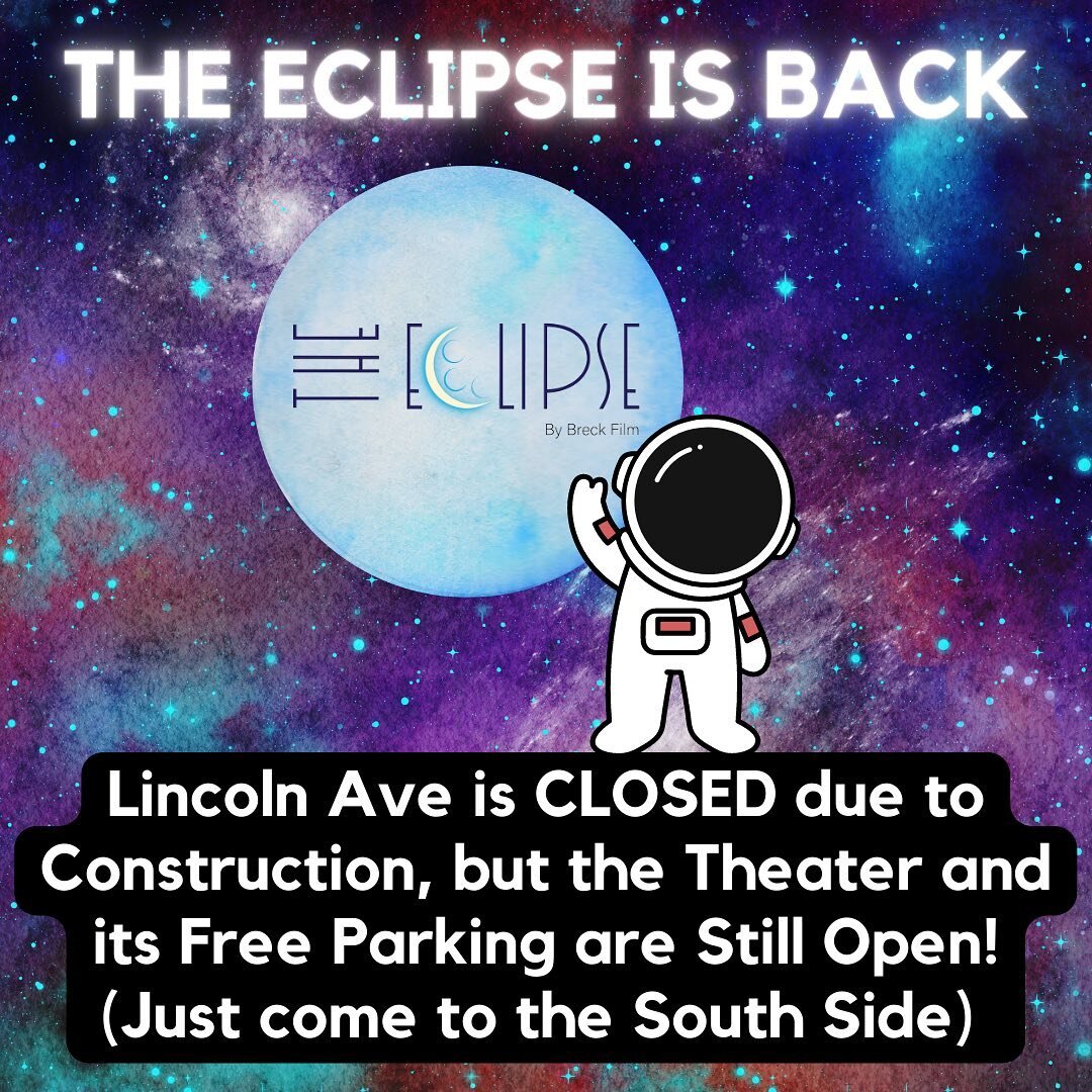 The Eclipse is back open and ready for Guardians of the Galaxy vol. 3! Don&rsquo;t let the construction keep you away, link in bio for tickets! 

#theeclipse #breckfilm #guardiansofthegalaxyvol3