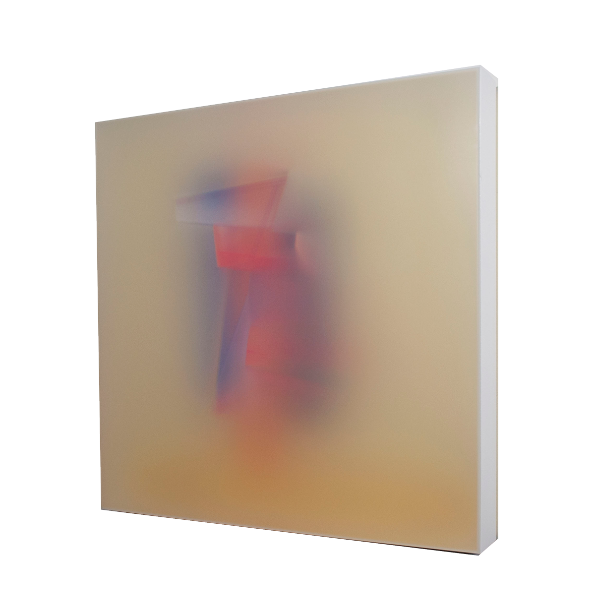 Breach (2013) Acrylic glass 16 x 16 x 2 inches Sold