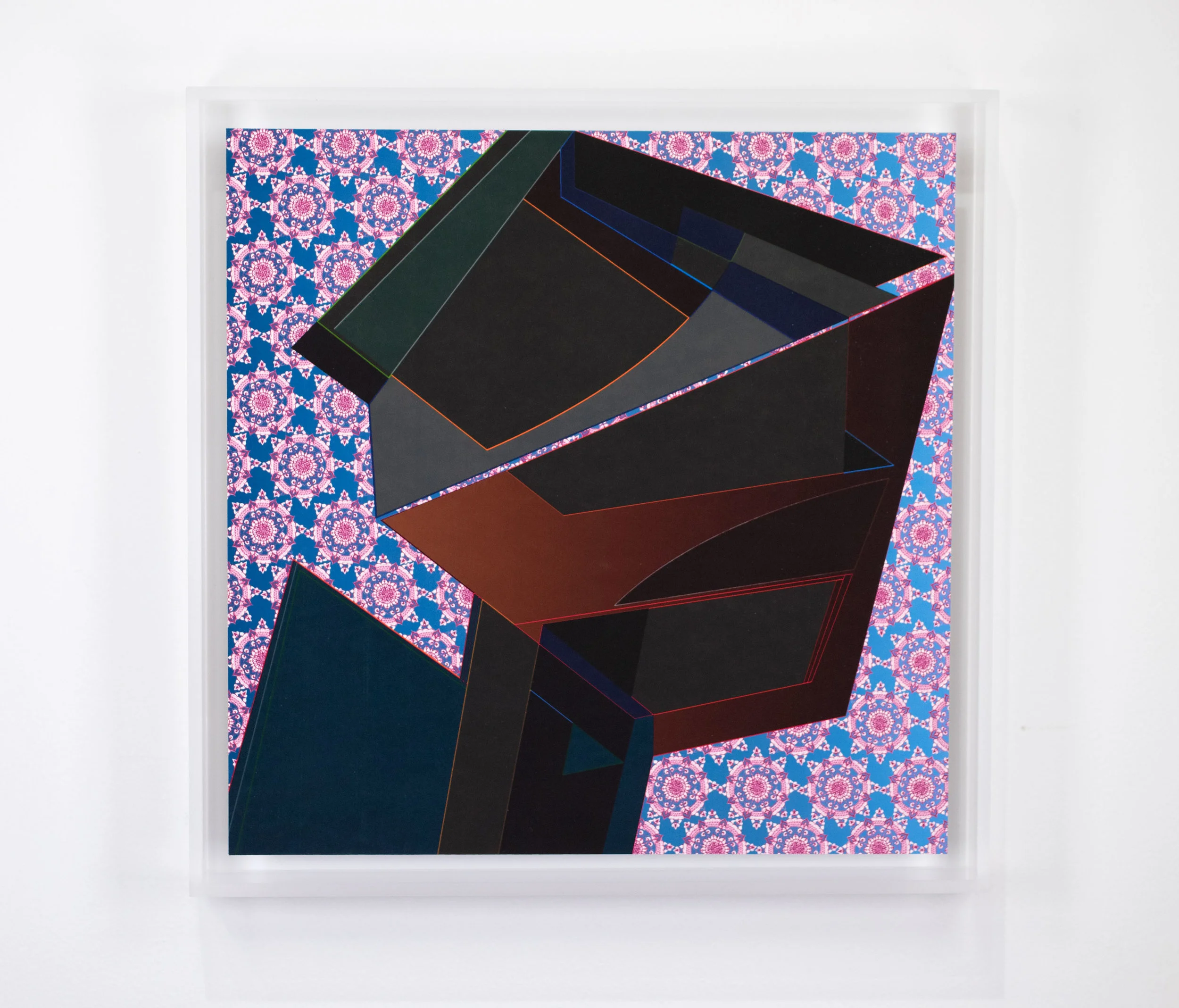 FRESH PRINTS ELEVEN, 2018, 13 x 13 inches framed