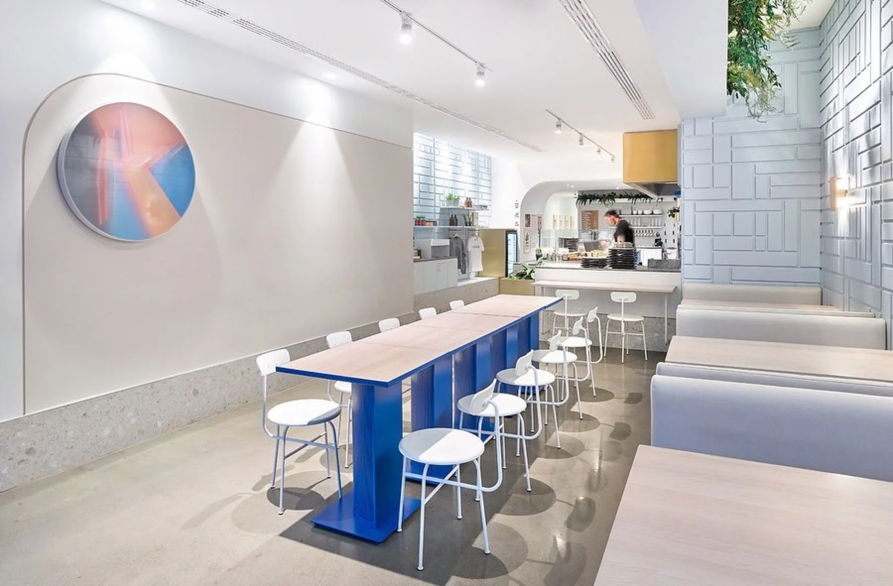   Seedling (2018)   Virtuous Pie, Toronto  Acrylic sculpture  Diameter: 36 inches    VIEW MORE   