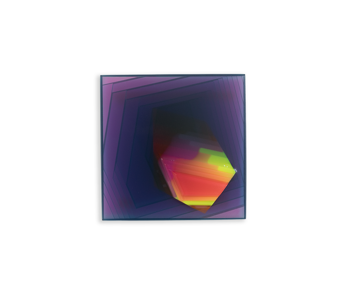 Mod Erratic 1, 9.5" x 9.5"