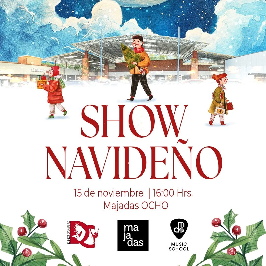 Este 15 de noviembre la Navidad cobra vida en Majadas OCHO.
Disfruta de un Show Navide&ntilde;o lleno de magia, m&uacute;sica, chocolate y galletas deliciosas.
Adem&aacute;s, visita nuestro Market Navide&ntilde;o y empieza la temporada con momentos i