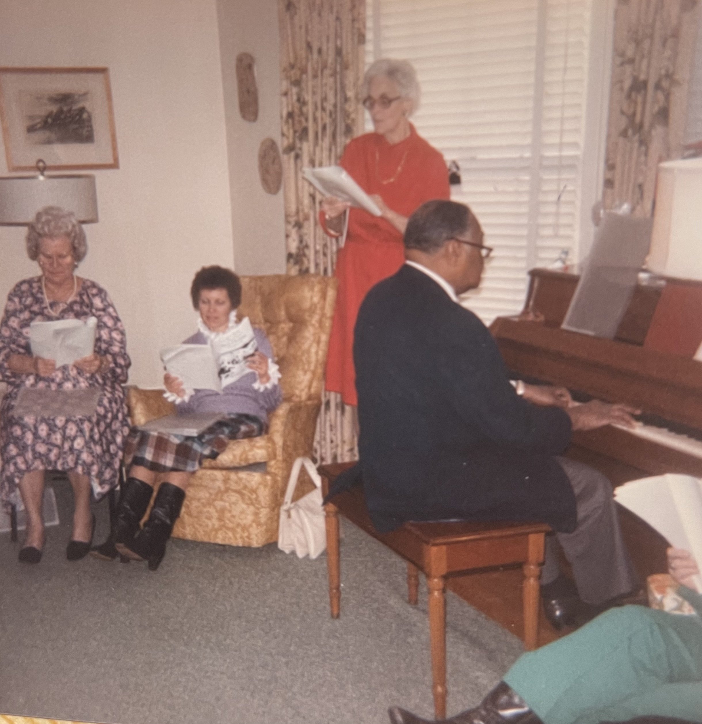 Colonius Davis, Peg Schneider, Karen Schulz &amp; Elsie Garretson 1984