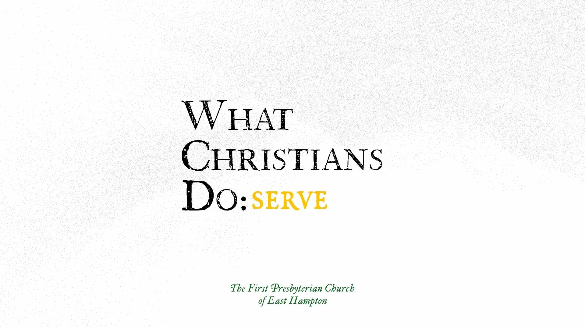 Sunday Morning Worship | August 16, 2026