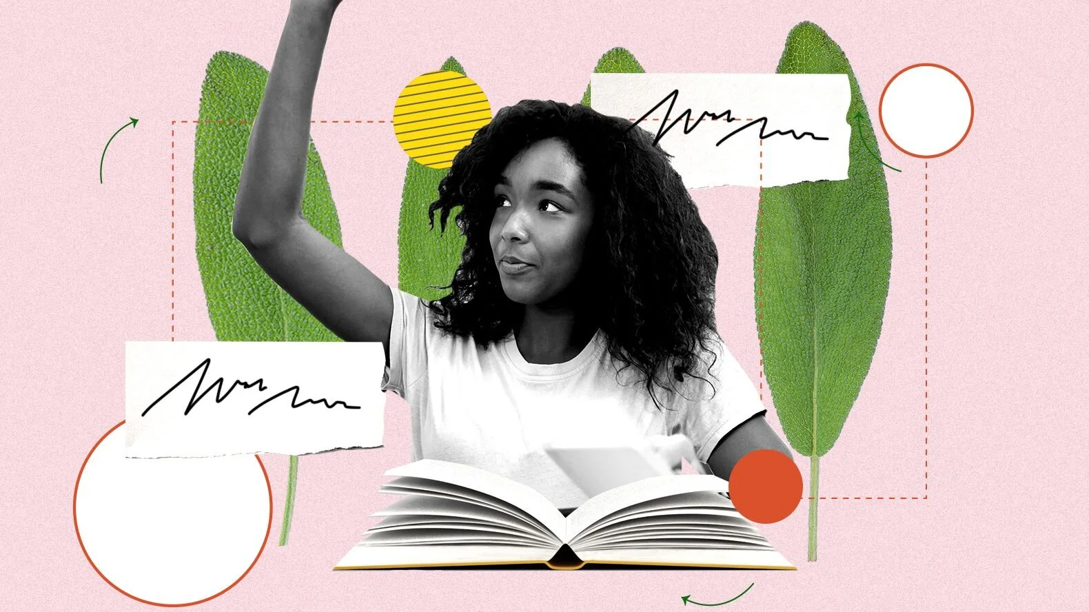 Arsh Raziuddin contributed this photo illustration for an Edutopia piece on reading comprehension.