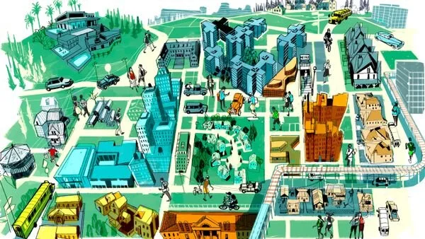 Artist Alex Green illustrated this piece diving into School Integration.